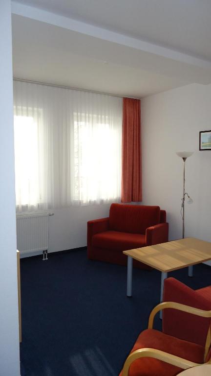 Hotel Garni Meeresgruss 사스니츠 객실 사진