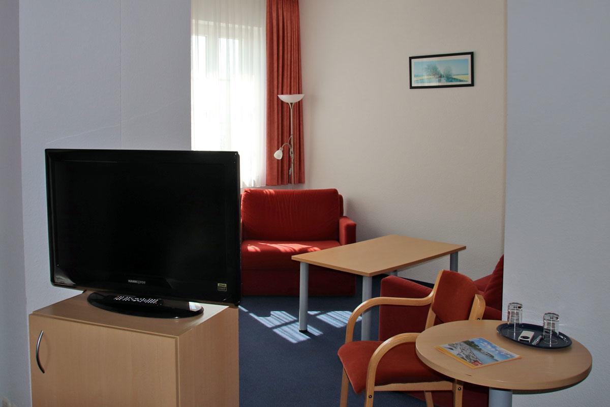 Hotel Garni Meeresgruss 사스니츠 외부 사진