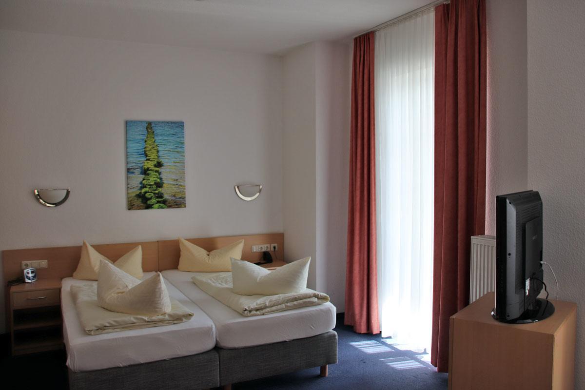 Hotel Garni Meeresgruss 사스니츠 외부 사진
