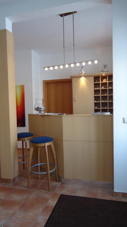 Hotel Garni Meeresgruss 사스니츠 외부 사진